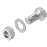 Śruba SM M6x16 (opak 100szt) | 652043 Baks