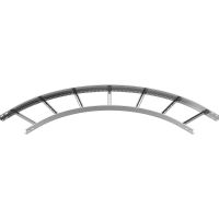 Łuk zewnętrzny drabinki 90st. LDZC300H50N, gr.blachy 2,0mm | 457130 Baks
