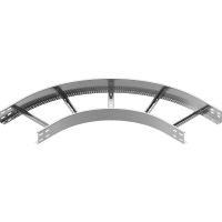 Łuk drabinki 90st. LDC300H80 N, gr.blachy 2,0mm | 496330 Baks