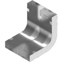 Łuk kanału dwutorowy LKd350H38 gr.blachy 1,0mm | 531635 Baks