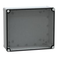 Puszka ABS przezroczysta pokrywa 341x 291x 128mm , Thalassa | NSYTBS342912T Schneider Electric