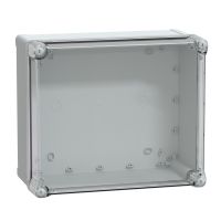 Puszka ABS przezroczysta pokrywa 341x 291x 168mm , Thalassa | NSYTBS342916HT Schneider Electric