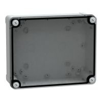 Puszka PC przezroczysta pokrywa 241x194x87mm Thalassa | NSYTBP24198T Schneider Electric