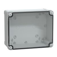 Puszka PC przezroczysta pokrywa wysoka 241x194x107mm Thalassa | NSYTBP241910HT Schneider Electric