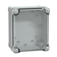 Puszka PC przezroczysta pokrywa 192x164x105mm Thalassa | NSYTBP191610HT Schneider Electric