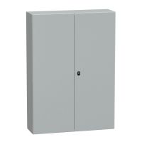Obudowa Spacial S3D drzwi gładkie bez płyty montażowej 1400x1000x300 (WxSxG) IP55 IK10 RAL7035 | NSYS3D141030D Schneider Electric