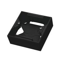 Puszka instalacyjna pojedyncza do serii IMPRESJA,CZARNY matowy | PNP-1Y/33 Ospel