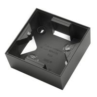 Puszka instalacyjna n/t pojedyncza, czarny matowy, Sonata | PNP-1R/33 Ospel