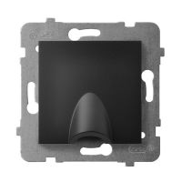 Przyłącz kablowy GPPK-1U/m/33czarny matowy, Aria | GPPK-1U/m/33 Ospel