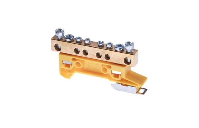 Zacisk ochronny ZO-2106 na TS35, żółty (25szt.) | A14-2031 Pokój