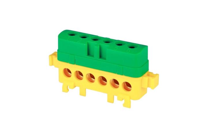 Listwa przyłączeniowa izolowana LPI-6G, zielono-żółta (20szt.) | A18-0051 Pokój