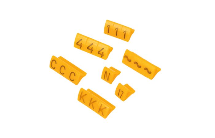 Oznacznik przewodu MZ-1, cyfra 0 (250szt.) | B51-1100 Pokój