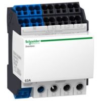 Blok zaciskowy 4P 63A, 24 zaciski, zasilanie od dołu Prisma Plus | 04041 Schneider Electric