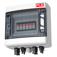 Rozdzielnice PV BOX seria SOL-LINE zestaw PV DC 2*OCHR-DC T2 IP54 | 90PV009 PCE