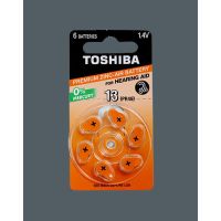 Bateria PR48 TOSHIBA SPECIAL ZA13 do aparatów słuchowych (blister 6szt) | 00152706 Toshiba