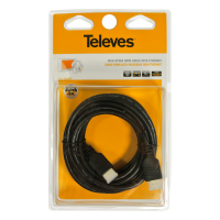 Kabel HDMI męski-męski 5m czarny (blister T2) | 494503 Televes