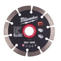 Tarcze diamentowe DU 125 (zestaw 5szt) | 4932479631 Milwaukee