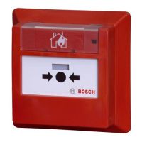 Ręczny ostrzegacz pożarowy ROP wewnętrzny, czerwony, montaż podtynkowy, z możliwością kasowania alar | F.01U.012.784 Bosch