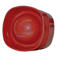 Sygnalizator akustyczno-głosowy czerwony, wewnętrzny | F.01U.268.723 Bosch