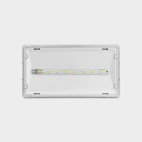 Oprawa awaryjna EXIT S IP65 ECO LED AT, 2W, 1h, jednozadaniowa, biała + grzałka HTR-25 | ETS/2W/E/1/SE/AT/WH/CD +HTR-25 Awex