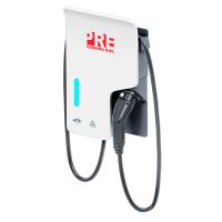 Ładowarka samochodowa EVB WALLBOX 1M AC 22 kW, wtyczka typ2, kabel prosty 4,8 m, licznik MID, z kon. | AS40D00020KON Aniro