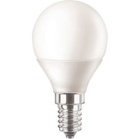 Lampa LED PILA 4.9W-40W 470lm WW 2700K P45 E14 FR ND 1CT/10 matowa kulka | 929003540531 Philips
