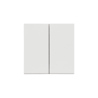 Klawisz podwójny do: SW5M, SP2M, Jasnoszary mat Simon 55 | TKW5/114 Kontakt Simon
