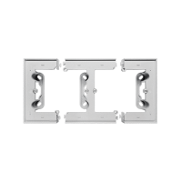 Puszka natynkowa 2-krotna do ramek LINE/DUO. Wyokość: 40mm, Aluminium mat Simon 55 | TPN2/143 Kontakt Simon