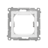 Adapter (przejściówka) na osprzęt standardu 45 × 45 mm, Biały mat Simon 55 | TA45.01/111 Kontakt Simon