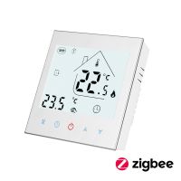 Termostat programowalny HD-T1000.W z komunikacją Zigbee 3.0 - biały | T1000.Z.W Heat Decor