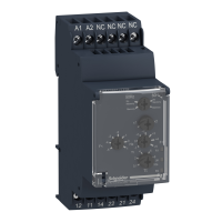 Przekaźnik kontroli częstotliwości 40-70HZ 120-277VAC | RM35HZ21FM Schneider Electric
