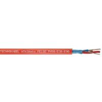 Kabel bezhalogenowy HTKSH FE180/PH90/E90 1x2x1,4 czerwony /100m/ KRĄŻEK | 1638 001 23 Technokabel
