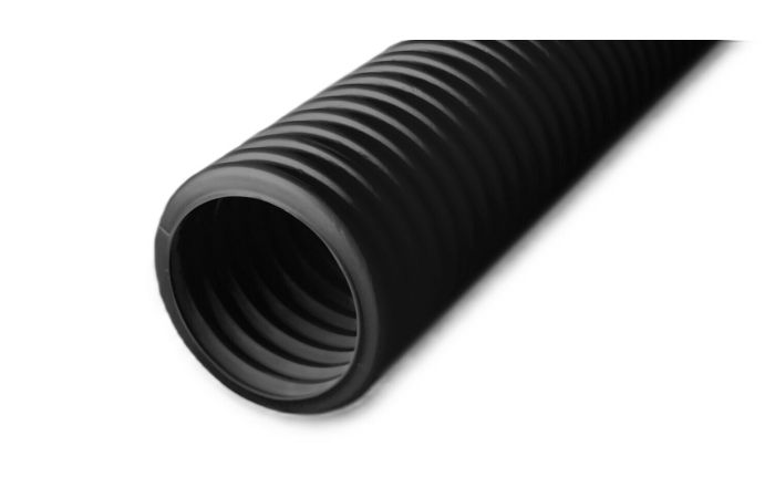 Rura giętka karbowana dwuwarstwowa w kręgach odporna na promien. UV RODK-UV 75/60 450N czarna (50m) | 10624 TT Plast