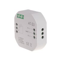 Przetwornik analogowy temperatury MAX-AT-2U napięciowy 0-10V podtynkowy | MAX-AT-2U F&F