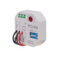 Przekaźnik czasowy 8-funkcyjny, styki: 1NO | PCS-506 F&F