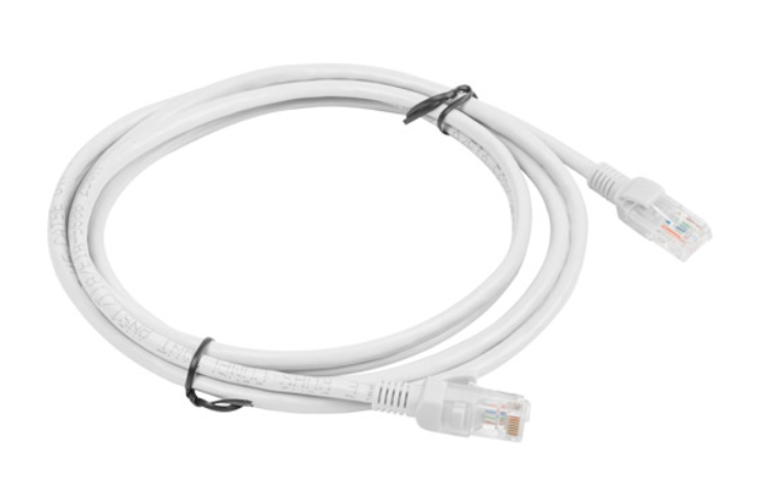 Patchcord kat.5E UTP 2m szary FLUKE PASSED LANBERG | PCU5-10CC-0200-S Lanberg