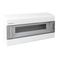 Rozdzielnica moduł. n/t SRn-18 1x18 198x402x95mm IP40 (N+PE) drzwi transp, biała (1/180szt) | 1.5 Elektro-Plast Opatówek