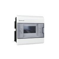 Rozdzielnica moduł. p/t SRp-6 1x6 190x192x94mm IP40 (N+PE) drzwi transp, biała (1/336szt) | 2.1 Elektro-Plast Opatówek