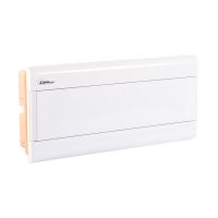 Rozdzielnica moduł. p/t SRp-18/B 1x18 190x402x94mm IP40 (N+PE) drzwi białe, biała (1/180szt) | 2.14 Elektro-Plast Opatówek