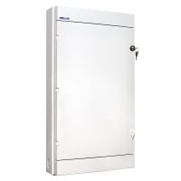Rozdzielnica hermet. moduł.z zamkiem n/t RH-72/4ZB 4x18 780x435x138mm IP65 1000VDC drzwi białe,biała | 36.176 Elektro-Plast Opatówek