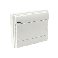 Rozdzielnica hermet. moduł. p/t RHp-12/B 1x12 305x345x135mm IP65 drzwi białe, biała (1szt) | 36.119 Elektro-Plast Opatówek