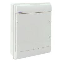 Rozdzielnica hermet. moduł. p/t RHp-24/B 1x24 465x345x135mm IP65 drzwi białe, biała (1szt) | 36.239 Elektro-Plast Opatówek