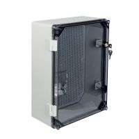 Obudowa z tworzywa n/t Uni-1/T 300x400x160mm IP65 płyta montaż, drzwi transp, szara (1szt) | 43.11 Elektro-Plast Opatówek