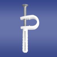 Uchwyt kablowy UPo biały (50szt) | 12.41 Elektro-Plast Opatówek