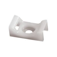 Podstawka montażowa do opasek - przykręcana PMP-03-3-100 biała (100szt) | 25.230 Elektro-Plast Opatówek