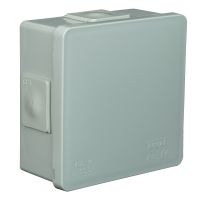 Puszka n/t VP 001-03 IP55 4-wl klik dł.gum. 86x86x40mm szara (1szt) | 61.103 Elektro-Plast Opatówek