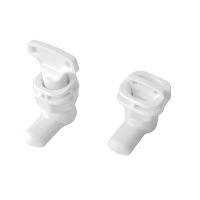 Zamek rozdzielnicy trójkąt plast. DARP-ZPL Quiteline 45x24x56mm biały (1szt) | 9.103 Elektro-Plast Opatówek