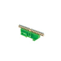 Listwa zaciskowa (izolowana) LZGTH-16p 112x12x43mm zielona (20szt) | 49.306 Elektro-Plast Opatówek