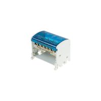 Blok rozdzielczy BRZ-2X7 szary/niebieski (1szt) | 49.627 Elektro-Plast Opatówek