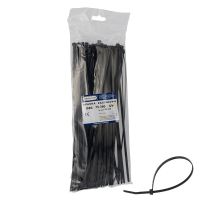 Opaska zaciskowa OZC 75-380 UV czarna (50szt) | 25.140 Elektro-Plast Opatówek